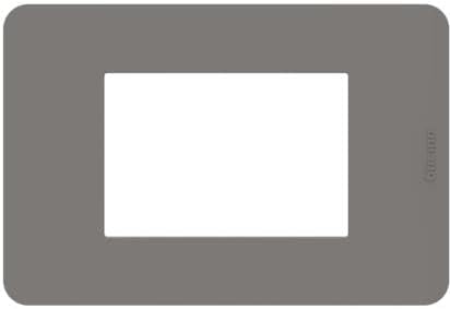 BTICINO MatixGO Technopolymer Material Plate Taupe JA4803TD Plate MatixGO 3 modules