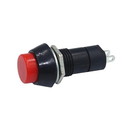 Bouton-poussoir autobloquant PBS-11A 12mm interrupteur à verrouillage plastique