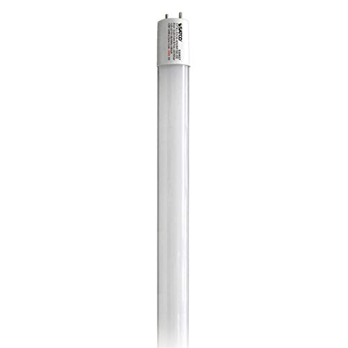 Satco S39927 12 Watt 120 Volt T8 LED Linear Tube Lighting; 3Ft; 3500K; G13 Medium Bi Pin Base; 1400 Lumens; Type B; Ballast Bypass; Single or Double Ended Wiring (25 LED Light Bulbs)