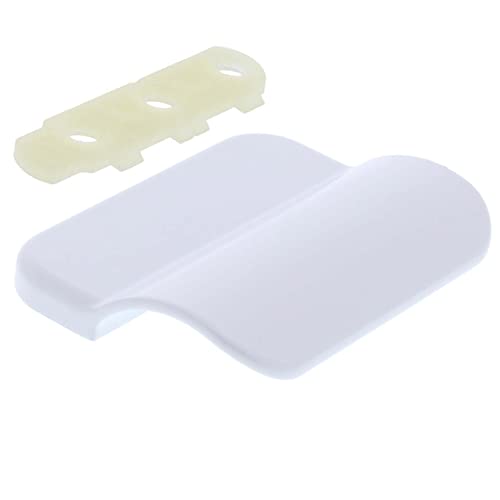 ToniTec Balkontürgriff Aussen Weiß ALU Balkontür Griff (RAL9016) Cover