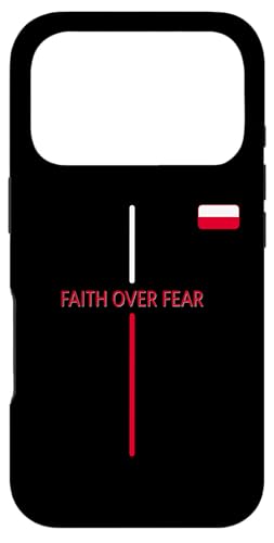 �|�[�����h Faith Over Fear �|�[�����h �N���X�`���� �|���X�J �t���b�O �J���[ �X�}�z�P�[�X iPhone 17 Pro �p