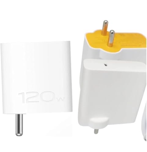Image of Original 120W Charger Adapter For Vivo iQOO 12 5G Anniversary Edition, iQOO 9T 5G, iQOO Neo 9S Pro, iQOO Neo 8 Pro, Only Adapter, White