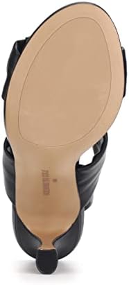 Kenneth Cole Women's Women's Blanche 85 Knot Slingback Heeled Sandal, Black, 6.5 | Image 6
