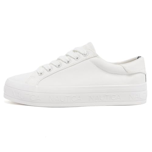 Image of Nautica Women Fashion Sneaker Lace-Up Tennis Casual Shoes for Ladies