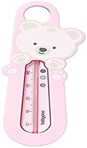 Baby bath thermometer, floating bath thermometer, pink
