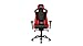 DRIFT Gaming Chair-DR500R- Sedia da gioco, similpelle di alta qualità, rossa, professionale, schienale reclinabile, altezza regolabile