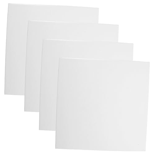 SOLUSTRE 4pcs Thickened Square Cake Boards Food Grade Cake Bases for Weddings Birthday Parties Bakeries and Holiday Celebrations Display Accessory