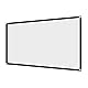60-120 Zoll 16: 9 tragbare Projektionsleinwand, Faltbare, knitterfreie Projektor-Vorhangleinwand Doppelseitige Projektion für Heimkino und Freiluftkino(60 inch)