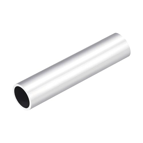 DMiotech (30mm OD x 24mm ID) Tubo Tondo in Alluminio 6063 Lunghezza 150mm Tubazione Metallico per Costruzione Telaio Macchinari Progetti Fai Da Te