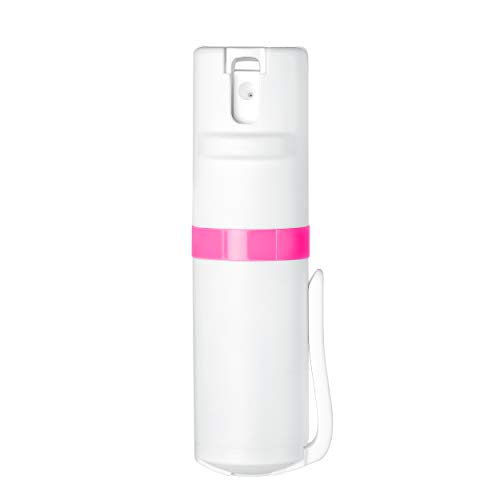 POM Pepper Spray White Flip Top Pocket Clip - Maximum Strength OC Spray -...