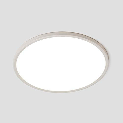 Plafón LED de techo panel LED para placas de yeso, luces de empotrar moderno redondo 30 W ultrafino luz natural 4000 K Ø24 cm 2700 lm salón dormitorio oficina baño pasillo cocina balcón Cover