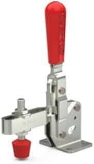 DESTACO 210-U Series 210 Vertical Hold Down Clamp, Flanged Base, U-Bar