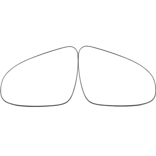Para Toyota Para YARIS 2012 2015-2019 87931-0DB01 87931-0DA91 Espejo Retrovisor Con Calefacción Lado Conductor Delantero Lente Espejo Retrovisor retrovisor exterior(A pair)