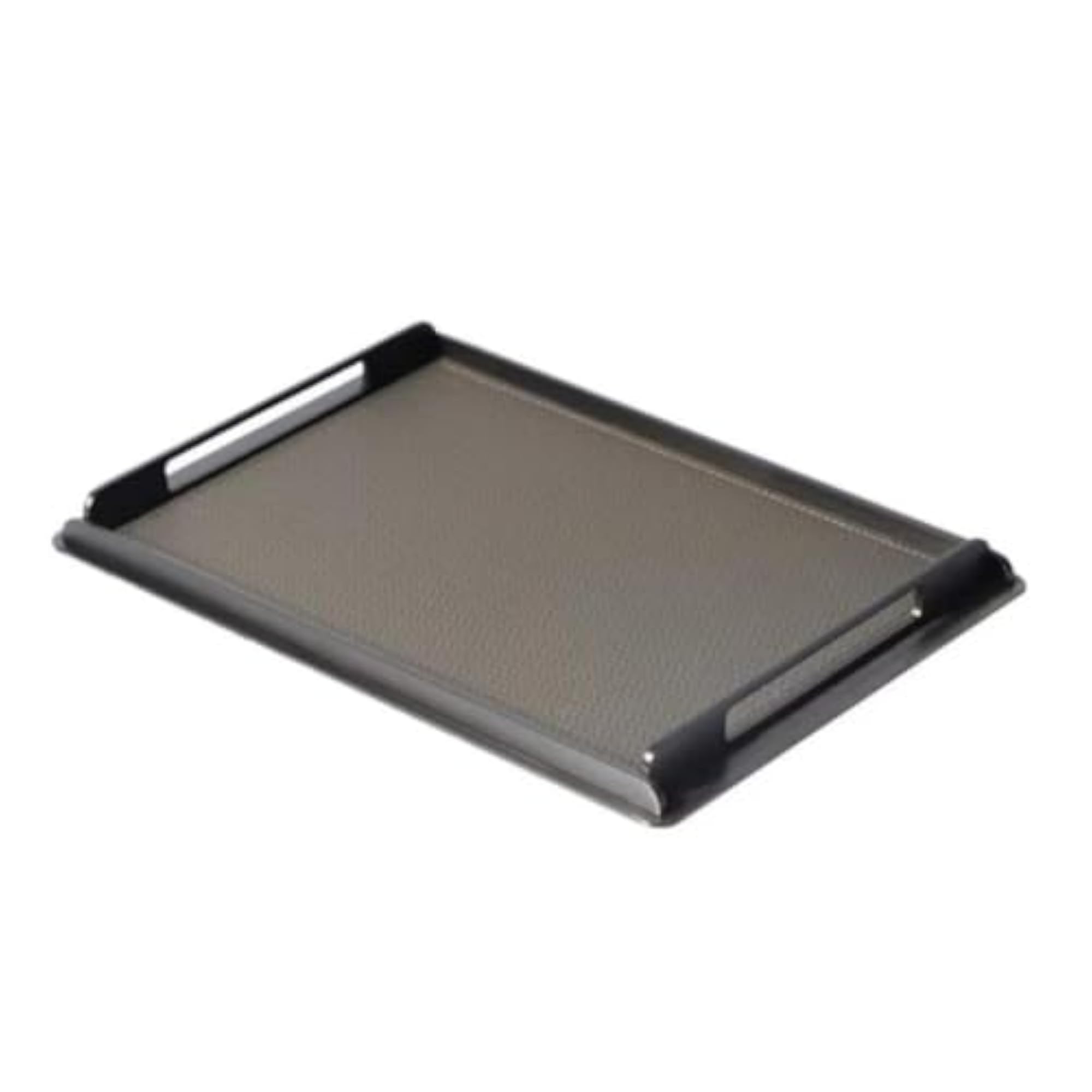 Rectangular Metal Frame Tray with Handles, Decorative Gift
