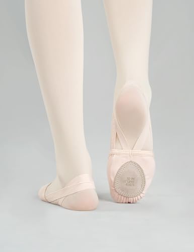 Dance Shoes Half Sole Ballet Pirouette Shoes for Women/Men and Girls/Boys2
