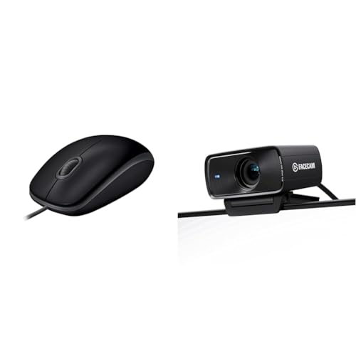 Logitech B110 Souris Filaire Elgato Facecam MK.2 Webcam Bureau PC