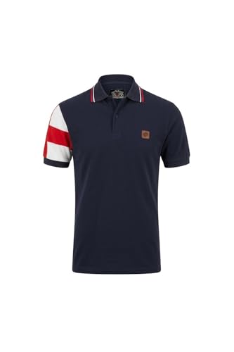 Trojan Flag Sleeve Pique Polo TR/9073