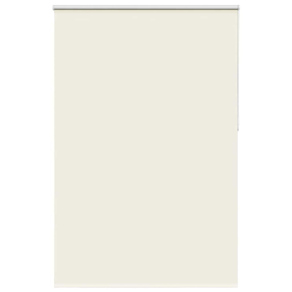 vidaXL Store Enrouleur occultant Blanc cassé 165x210 cm Largeur Tissu