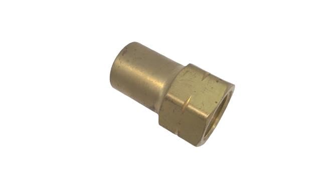 WESTERN ENTERPRISES 16-1 Female, Brass, 1/4 INCH NPT, Regulator Adapter, Acetylene Gas Type, 500 PSIG
