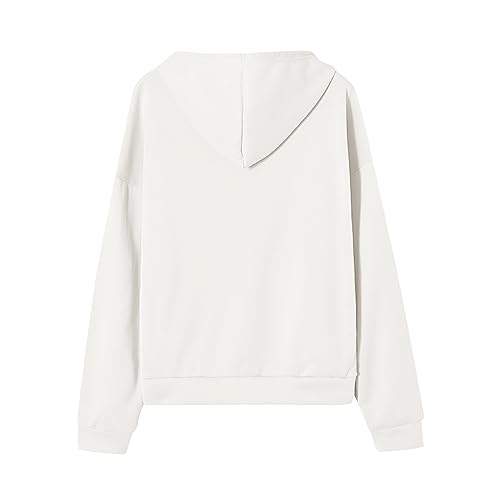 Zip Up Hoodie Women Casual Oversized Sweatshirts - Fall Fashion Fleece Lined Jacket - Thick Warm Coat Winter Clothing
