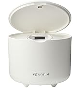 リズム(RHYTHM) アロマディフューザー 水なし ( エッセンシャルオイル 専用) 【国内メーカー】 コードレス (乾電池)と USB の2WAY電源 卓上 ファン式 オイルパッド3枚付き ...