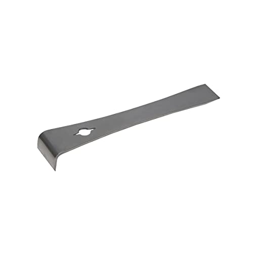 Grip 6" Stainless Steel Pry Bar & Nail Puller - Pulling, Prying, Scraping - Removes Molding Around Doors, Flooring, Windows - Home, Garage, Workshop #TOP1