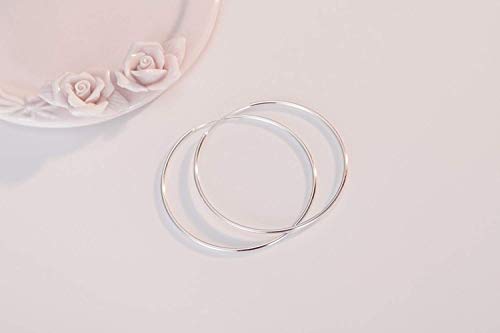 Ananth Jewels 925 Sterling-silver Hoop Earrings for Women - Image 3