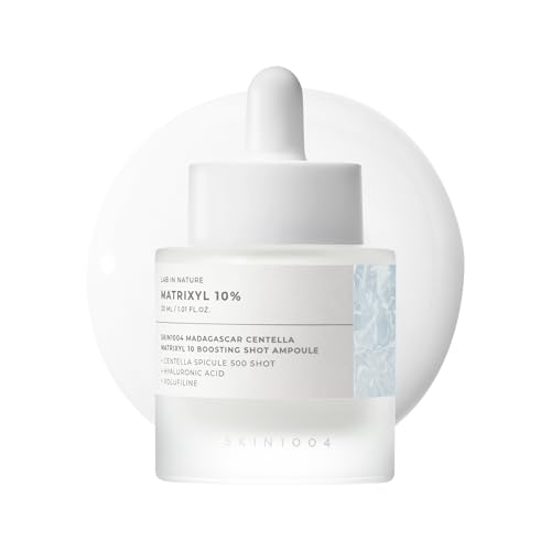 SKIN1004 Matrixyl 10% Boosting Shot Ampoule, Volufiline & Hyaluronic Acid Serum for Face, Spicule...
