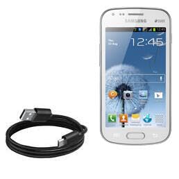 BoxWave Cable Compatible with Samsung Galaxy S Duos 2 S7582 - DirectSync Cable, Durable Charge and Sync