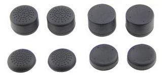 Guardz 8 x Black Performance Controller Joystick Analog Thumbstick Thumb Grip Cap Extender for Playstation 4 PS4 Playstation 5 PS5 Xbox