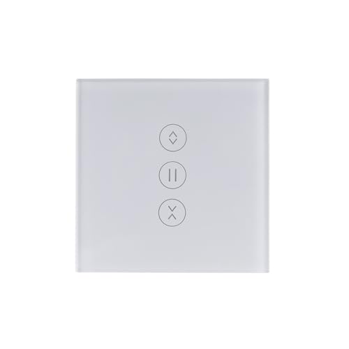 Swokely - Swokely 2.4g WiFi Smart Curtain Switch Ty Rideau Aveugle Tactile Mode Contrôle de Rideau Intelligent pour la Salle de Bain Balcon du Salon de la Salle de Bain de la Chambre à (1