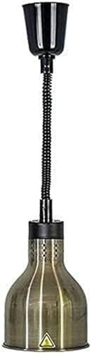 FLTRGO 19 cm Messgeräteheizlampe, Lebensmittelisolierung Buffet, Wärmelampe, Lebensmittel Zum Erhitzen Von Lebensmitteln, Einstellungslänge