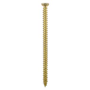 Multi-Fix Concrete Door & Window Frame Fixing Concrete Screws Sizes 40-200MM (Pack of 20, 50 100, 200, 500) (20, 7.5x100mm)