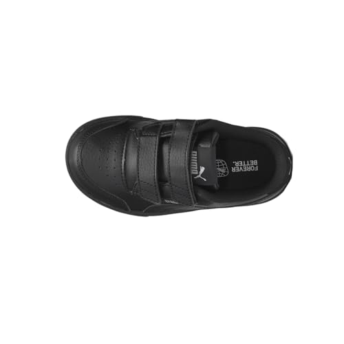 PUMA Toddler Boys Shuffle Slip On Sneakers Shoes Casual - Black - Size 3 M4