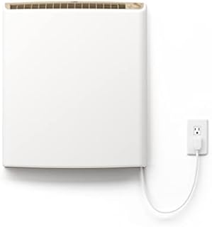 Envi Plug-in Electric Panel Wall Heaters for Indoor Use, Energy Efficient 24/7 Heating w/Safety Sensor Protection, Patented Quiet Fan-less Design, Easy 2-Min Install, Indoor Space Heater, Made in USA