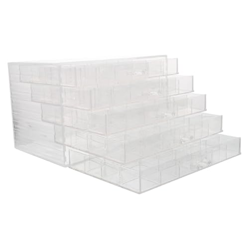 Rangement plastique 120 compartiments ifundom pour petits minéraux et collectionneurs
