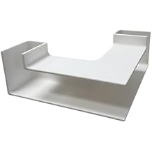 Chatelet Aquarium Underground XL Corner Tunnel | Fish & Shrimp Hideout for Aquariums | Unique Underground Viewing Tunnel | Made in USA XL Corner, White
