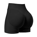 VOYJOY Women Workout Impact Shorts 3.6"/ 4.5"/ 6" Scrunch Butt Lifting Gym Seamless Booty Biker Shorts