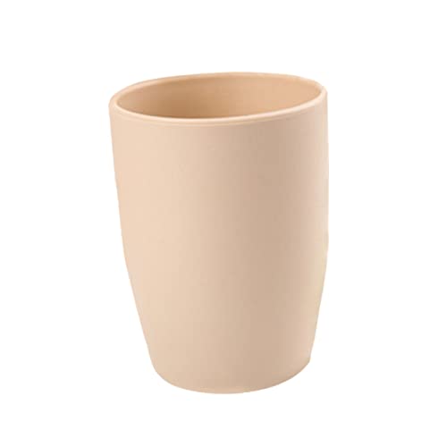 HOMOCONO Thickened Tooth Mug Unbreakable Plastic 201-300ml Rinsing Cup Coffee Tea Mug Bathroom Accessory