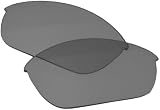 オークリー(OAKLEY) 互換品 スポーツサングラス 交換レンズ ハーフ ジャケット 2.0 ダーク グレー ミラー 偏光 紫外線カット 偏光レンズ