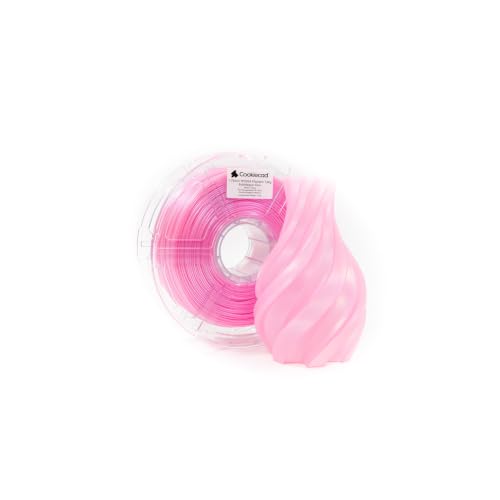 TPU Filament 1.75mm 1kg Iridescent Glitter 3D Printer Filament - Bubblegum Elixir TPU