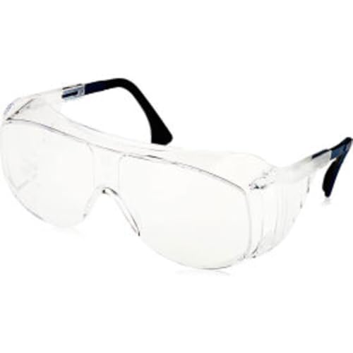 Uvex Ultra-Spec 2001 OTG (Over-the Glass) Visitor Specs Safety Glasses with Clear Uvextreme Anti-Fog Lens (S0112C)