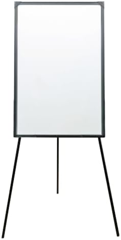 Pizarra Blanca Móvil CALENBO Doble Cara 36x24" - Caballete Ajustable Con Ruedas | Oficina Aula Hogar