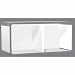 Produktbild Kerkmann Wandregal Modus BxTxH 740x320x370mm weiß/silber