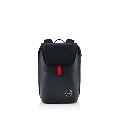 Image of American Tourister Shelvo Hard Shell Laptop Backpack | Polycarbonate PC Shell | 17a€ Laptop Compartment | Smart Sleeve | Magnetic Closure | Hidden Drop Pocket | Water Resistant| 1 Year Warranty