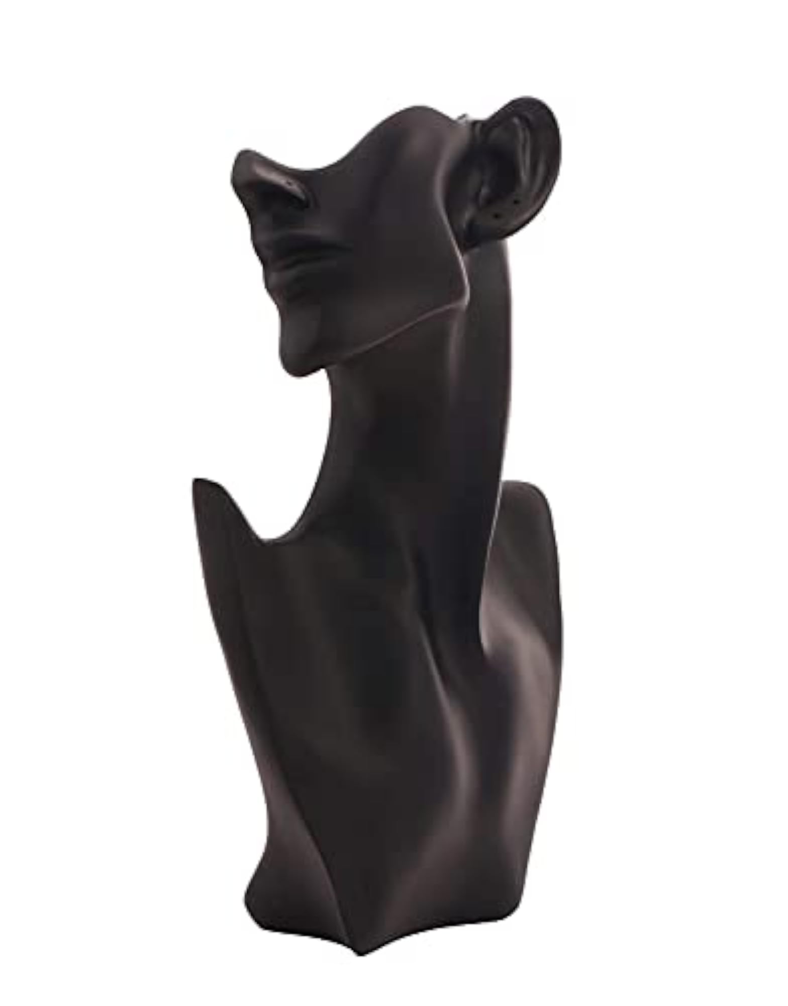 Plaster of Paris Jewellery Display Stand, Half Face