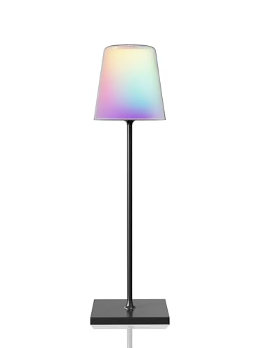 Lampada Da Tavolo Led Rgb Ricaricabile Staccabile - 5