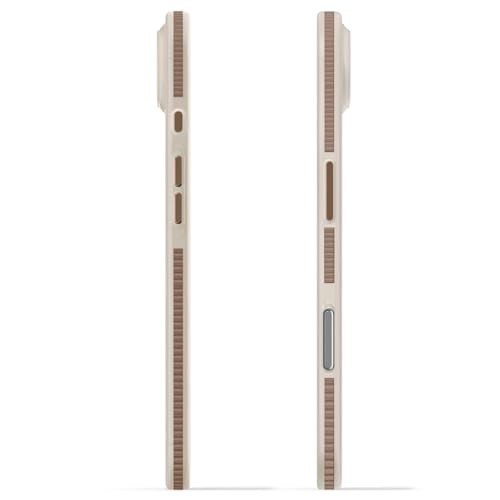 Image of GRIPP Slimfit Case Compatible with Mag-Safe for iPhone Air | Ultra-Thin, Corrugated Design, Matte Frosted Finish, Raised Edges, Anti-Scratch, Sleek & Lightweight Back Cover - Gold