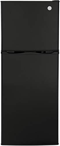 GE GPV10FGNBB 24' Top Freezer Refrigerator with 9.93...