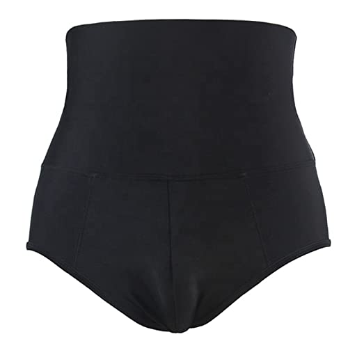 Men's Butt Lifter Underwear U Convex Pouch Seamless Boxers & Briefs Mid-Rise Panties for Men (Color : Black, Size : M/Medium)2